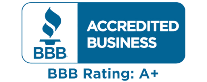 BBB Accredited Business A+ Rating